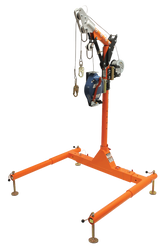 FallTech 6050428WR 5pc Confined Space Davit System with 12" to 29" Offset Davit Arm, Winch and SRL-R